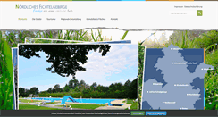 Desktop Screenshot of noerdliches-fichtelgebirge.de